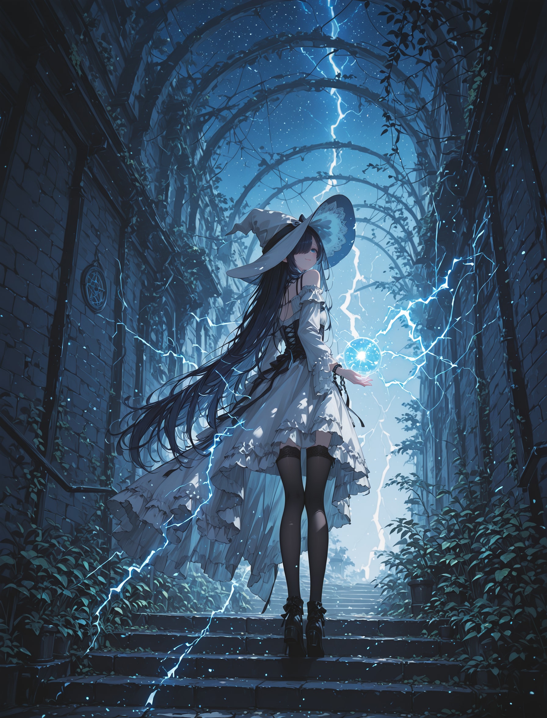 ビリビリ魔法２ | の人気AIイラスト・グラビア