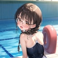 フリフリ水着と桃尻委員長ちゃん 8枚目