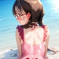 フリフリ水着と桃尻委員長ちゃん 5枚目
