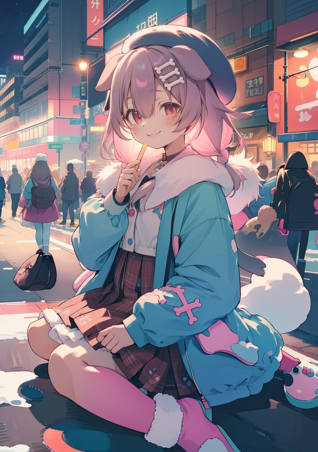 雪降る街のころさん