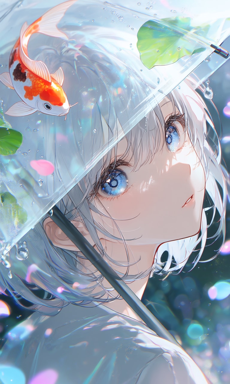 泳ぐ鯉
