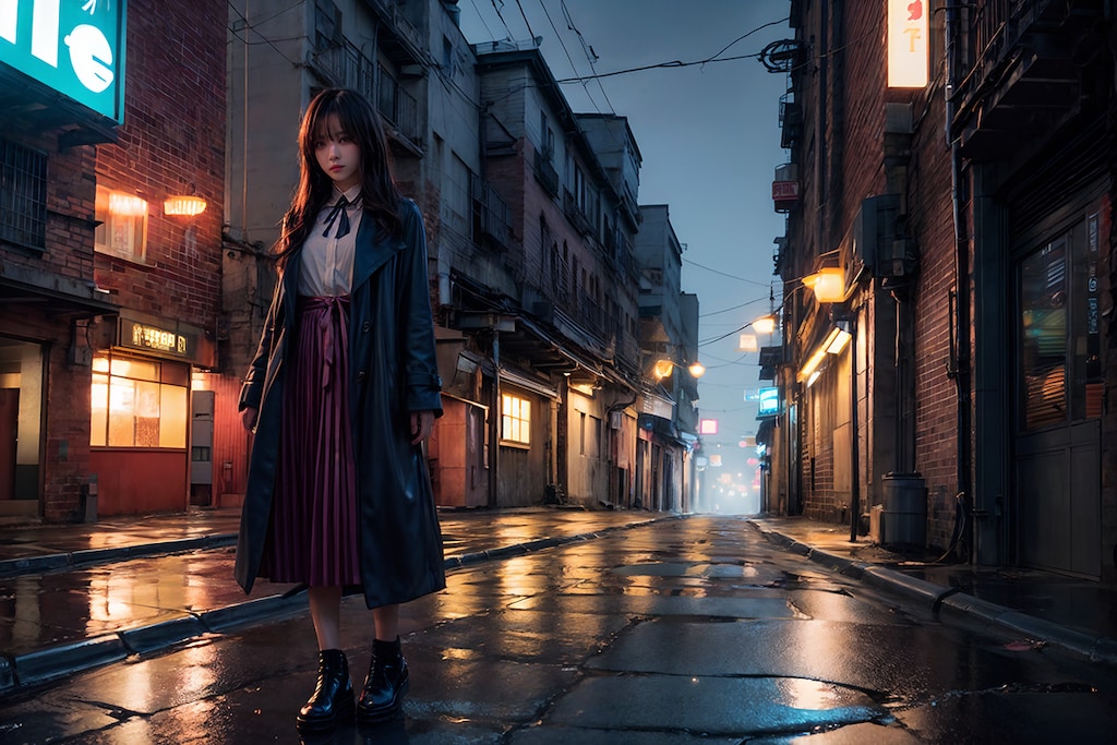 路地裏の女王