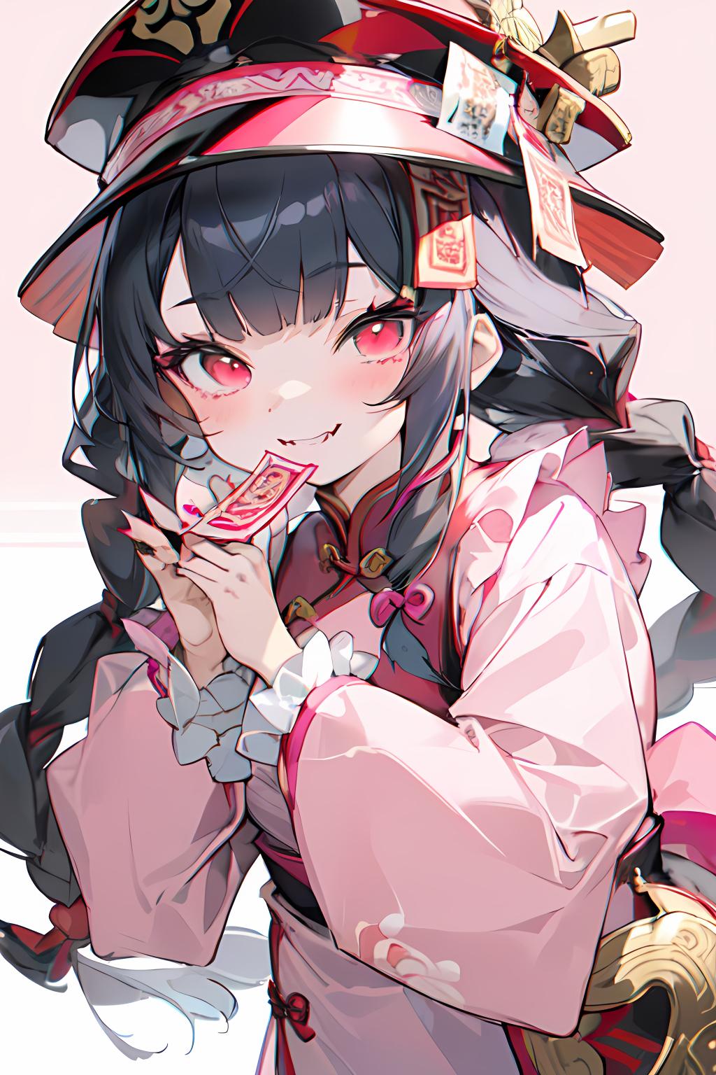 ピンクのキョンシーちゃん