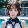 スク水とボンテージの掛け合わせ 5枚目