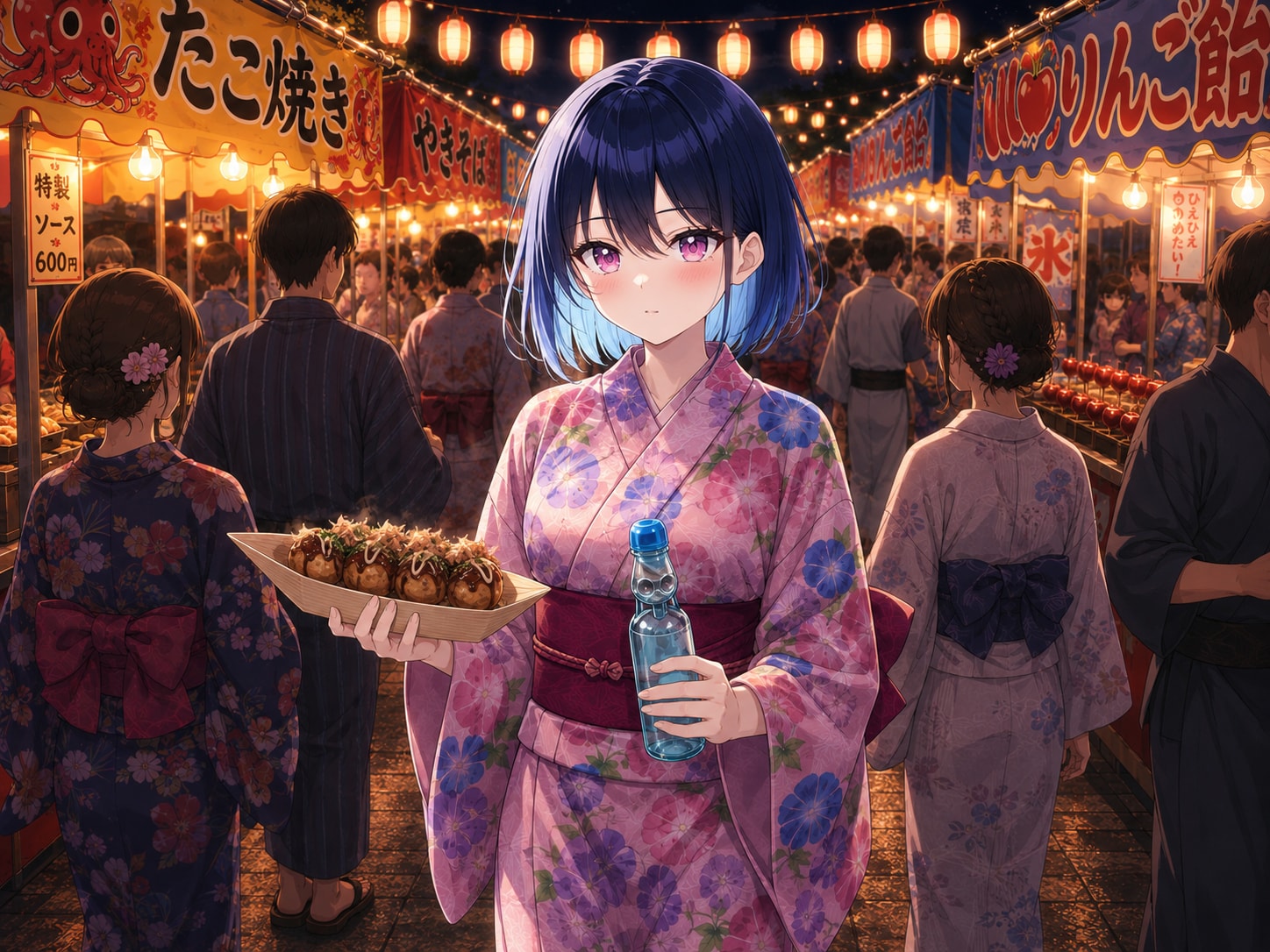 かおりちゃん　夏祭り時のルーティン