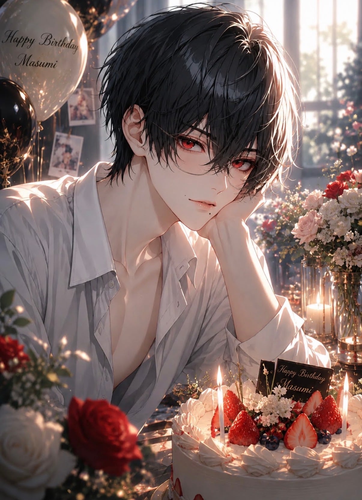 「5月8日。藤堂眞澄の誕生日。」 | の人気AIイラスト・グラビア