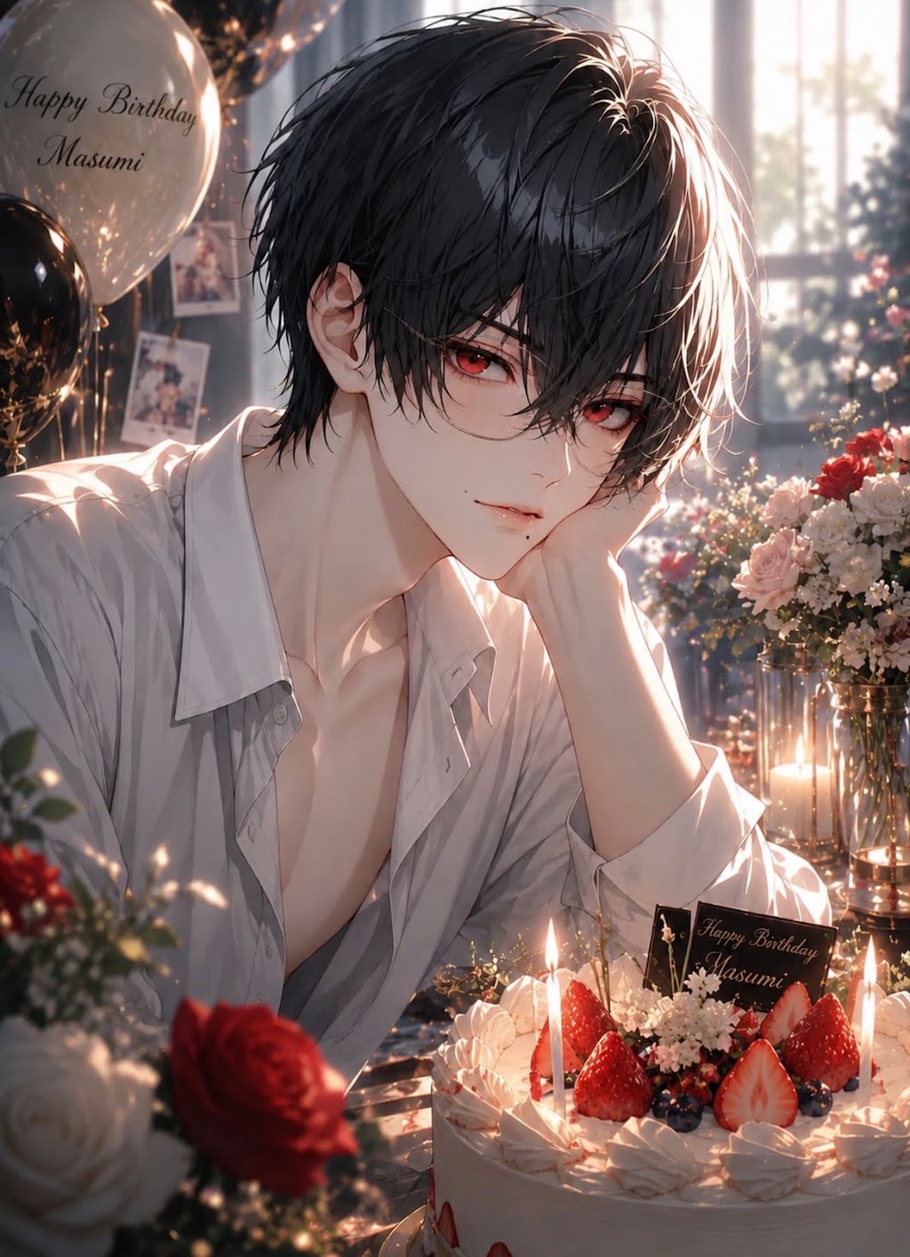 「5月8日。藤堂眞澄の誕生日。」