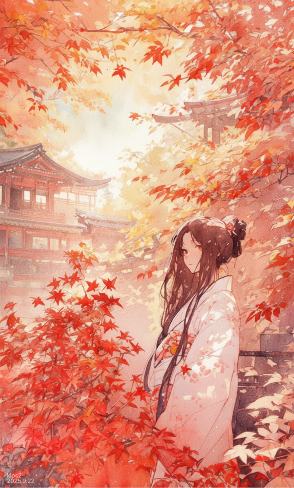 秋の一便箋（26000いいねありがとうございます）