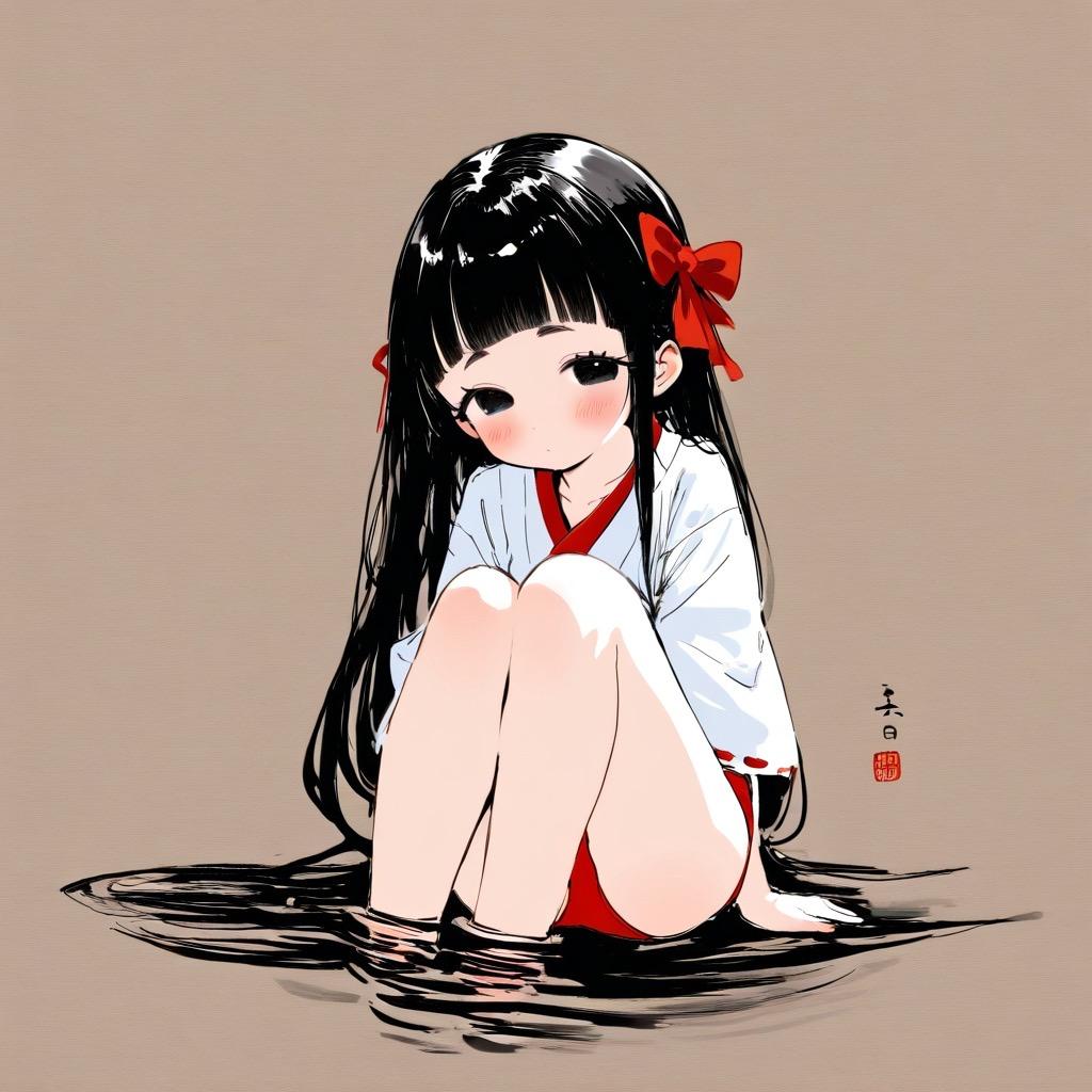 巫女ちゃん | の人気AIイラスト・グラビア