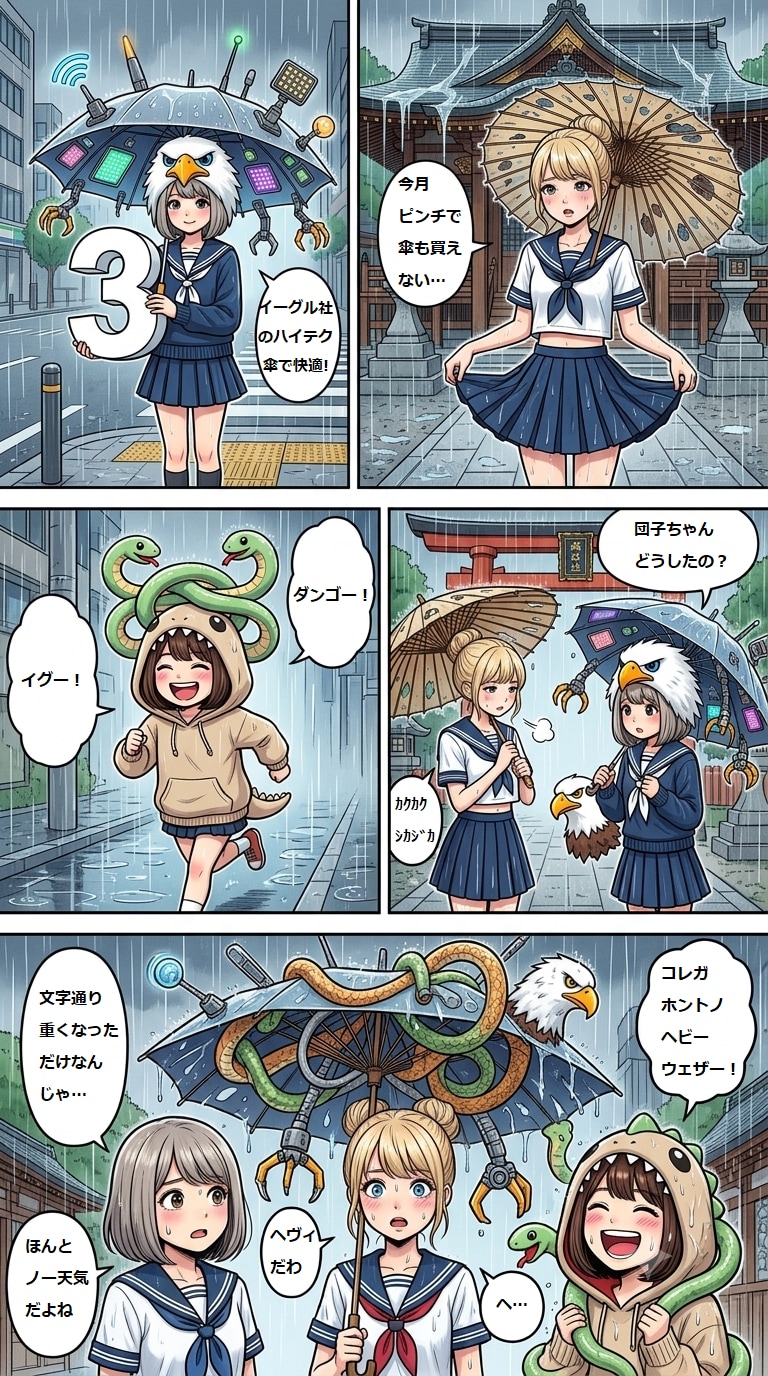 ノコと金団子　アンブレラ番外編