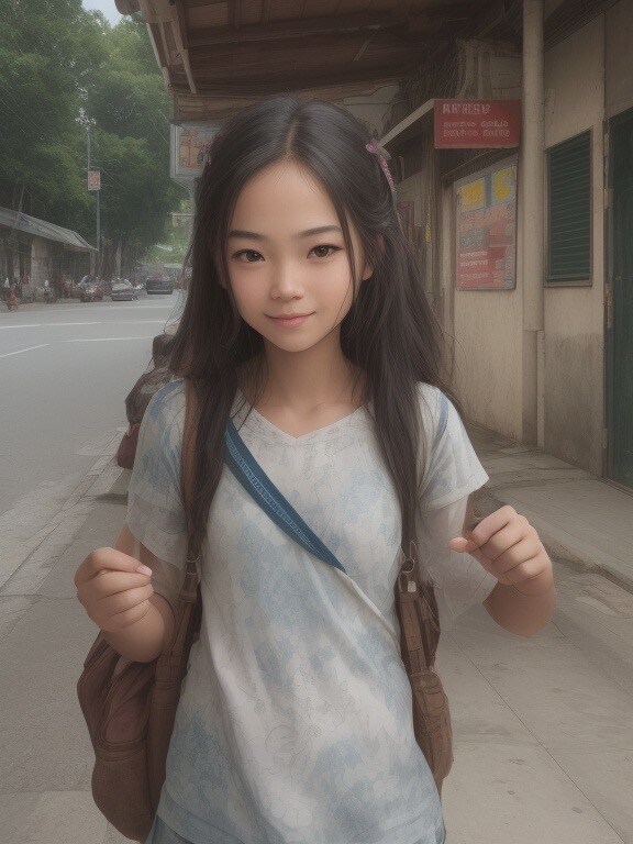 異世界チュムポーンの少女