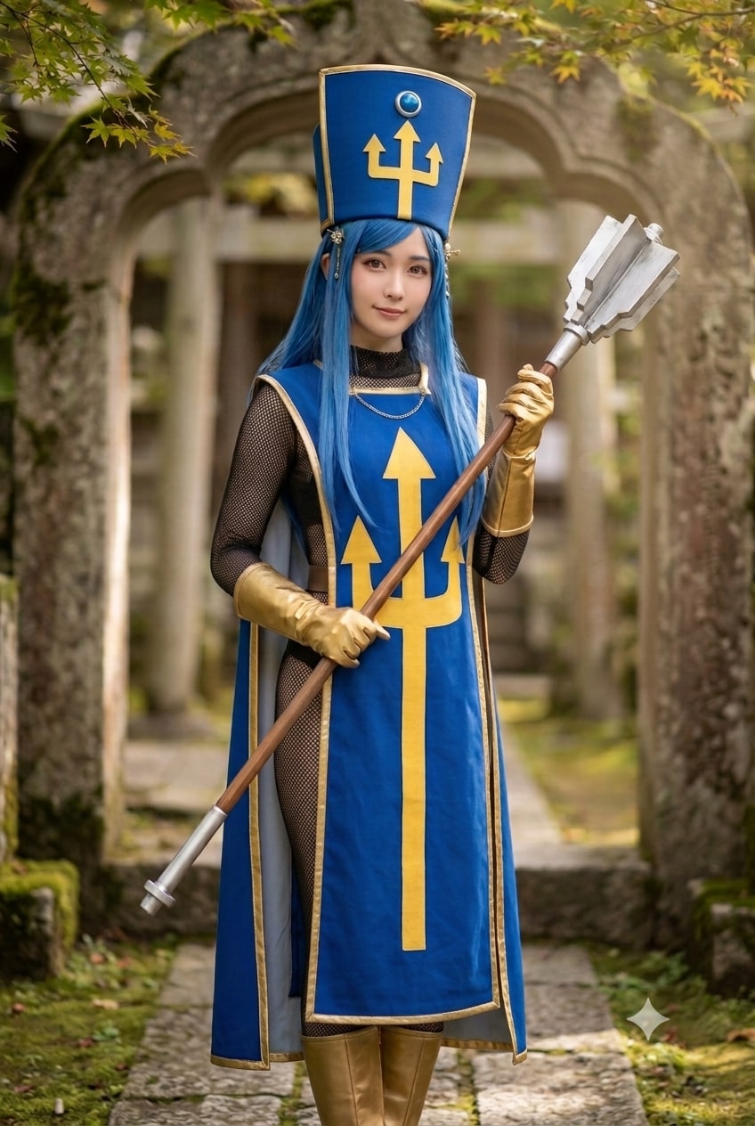 ドラゴンクエストIII そして伝説へ… 女僧侶のコスプレ