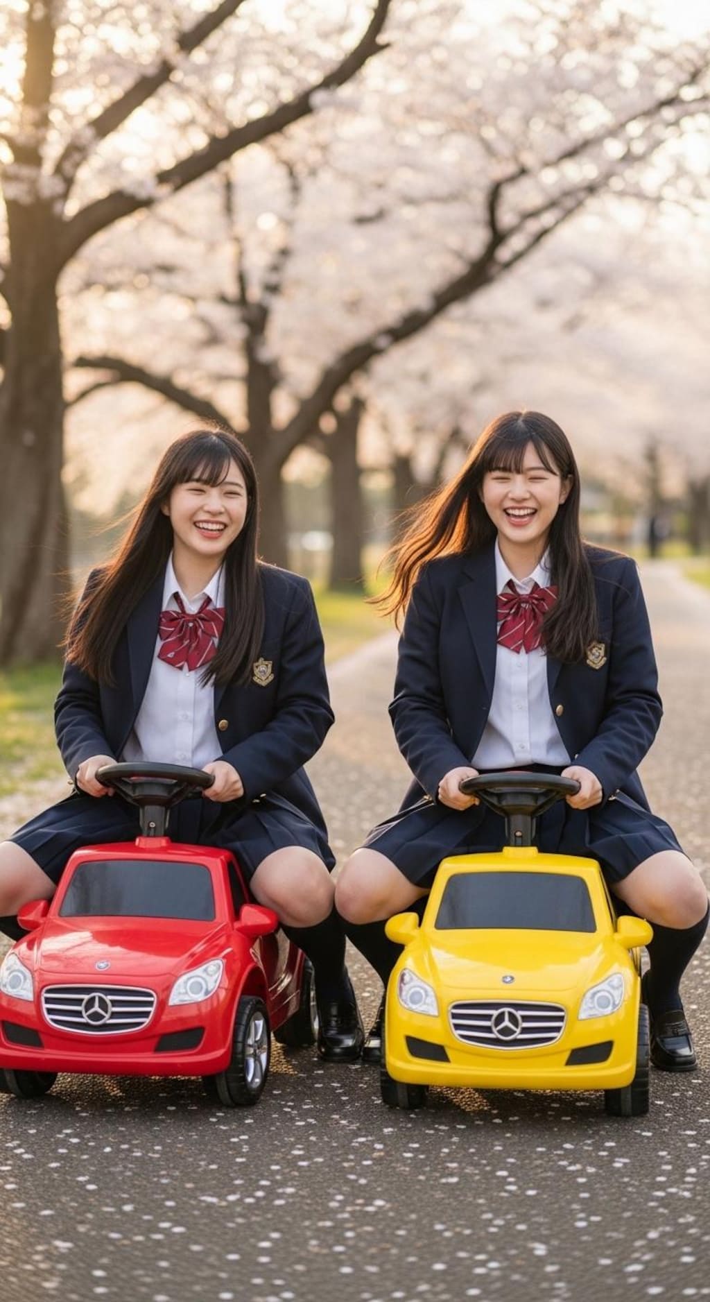女子高生の夢の車通学《三輪車もあるよ》