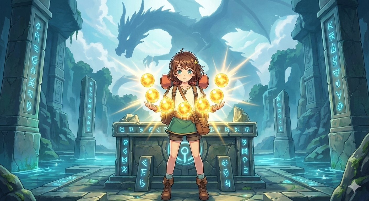 金玉を七個集めて呼び出す | の人気AIイラスト・グラビア