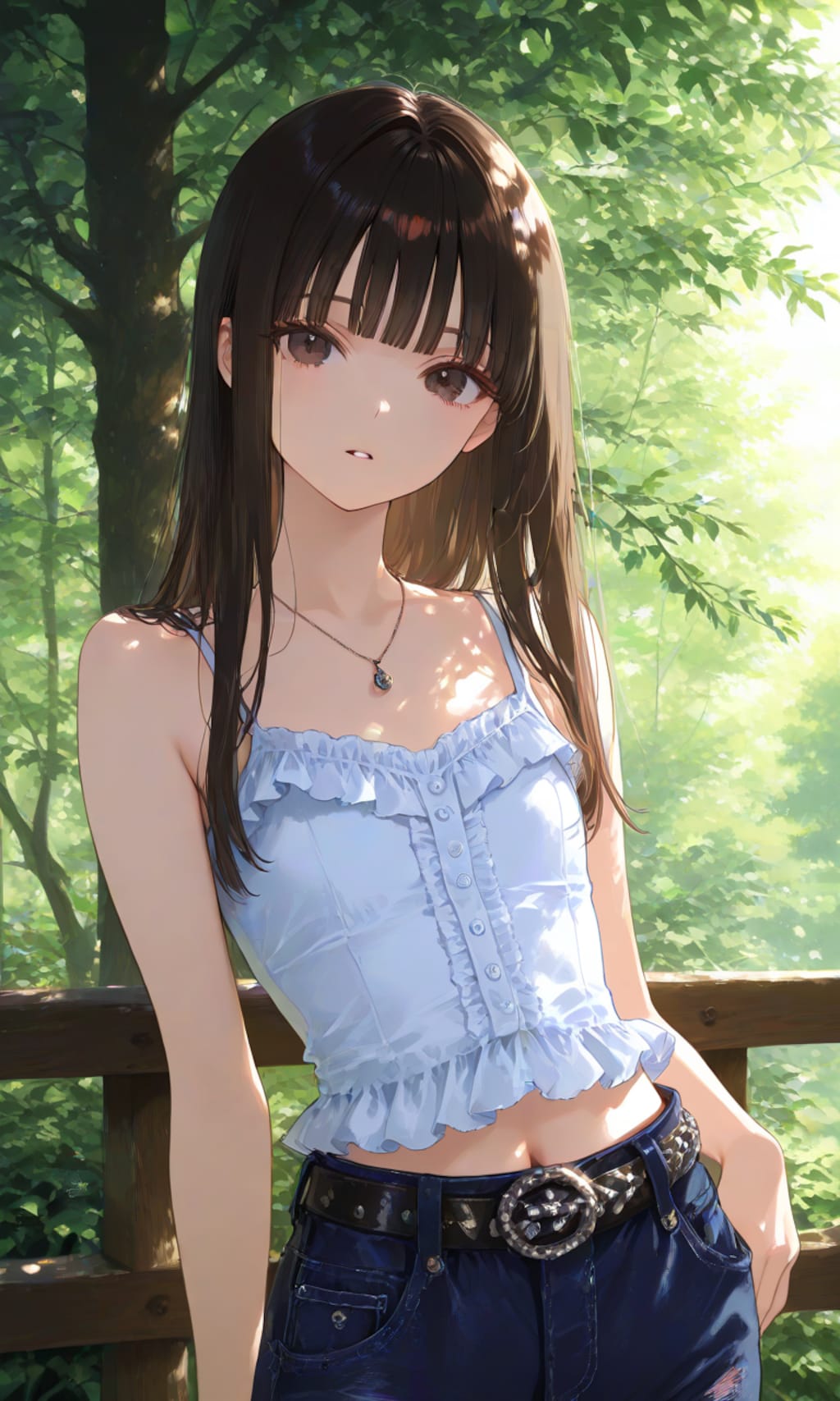 森のコテージ