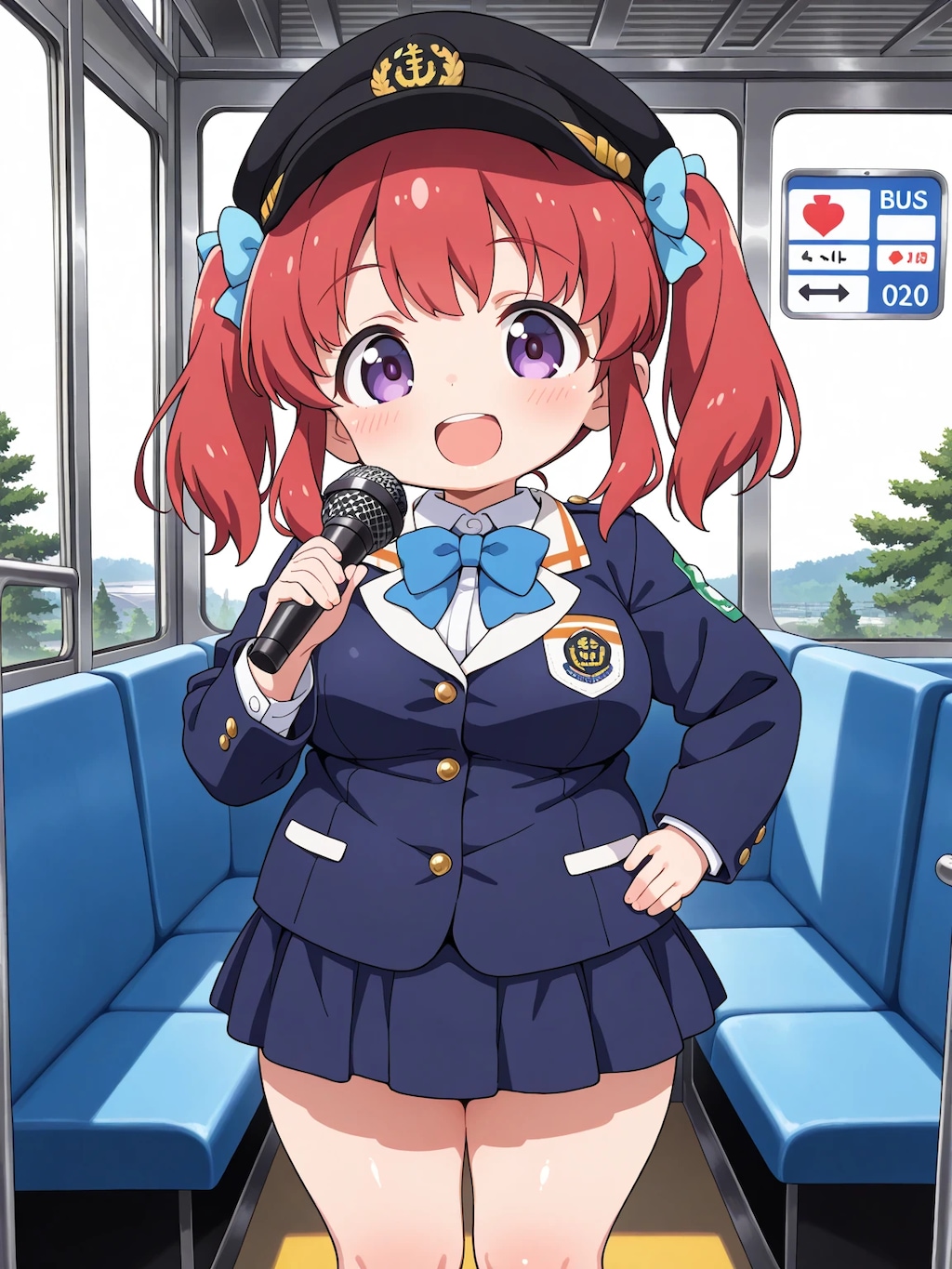 📒らぶりーがーるずバスツアー・めぐみちゃんのガイド