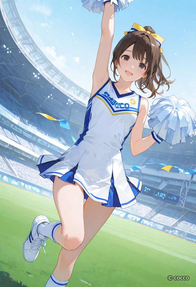 暑いですね〜っ！ 応援してます♡