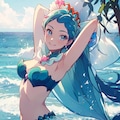優雅なカラダのキュアマーメイド 2枚目