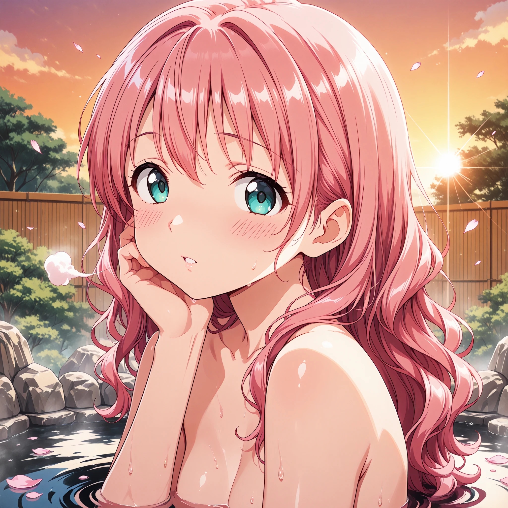 ひな子　夏の露天温泉編
