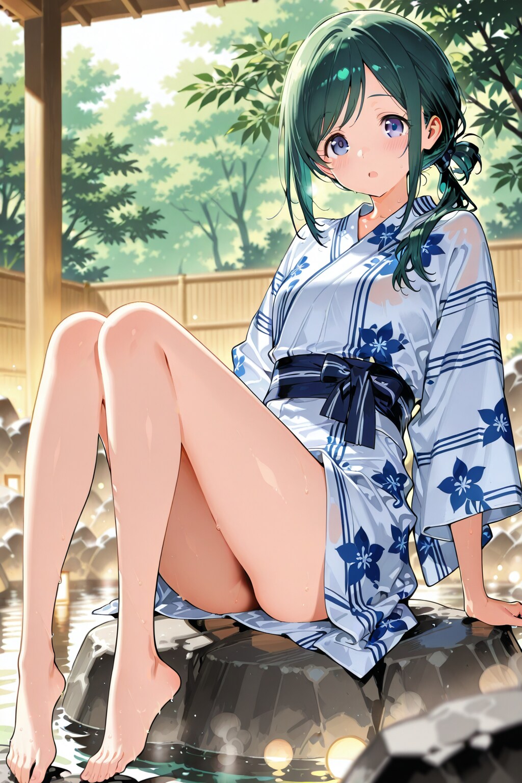 温泉の菫さん
