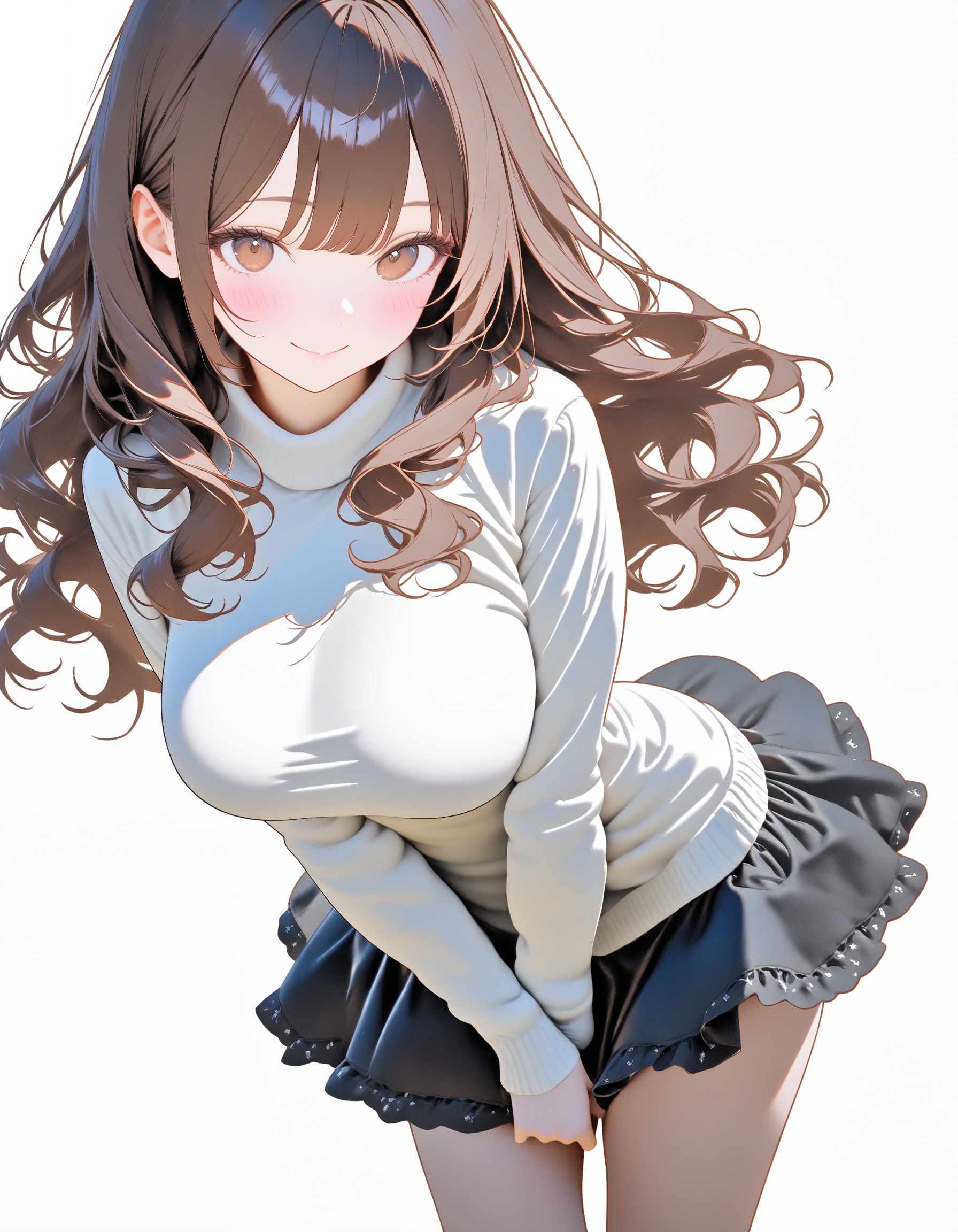 白石 紗良：なむさんとこの茶髪のお姉さんXL | の人気AIイラスト・グラビア