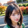紅葉とおっぱい 3枚目