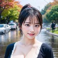 紅葉とおっぱい 8枚目