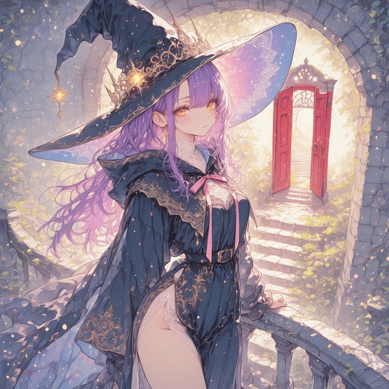 魔女と赤い扉