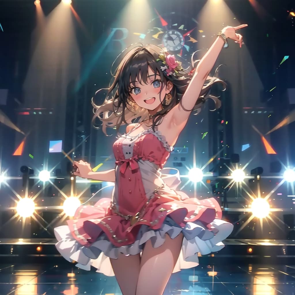 アイドル | の人気AIイラスト・グラビア