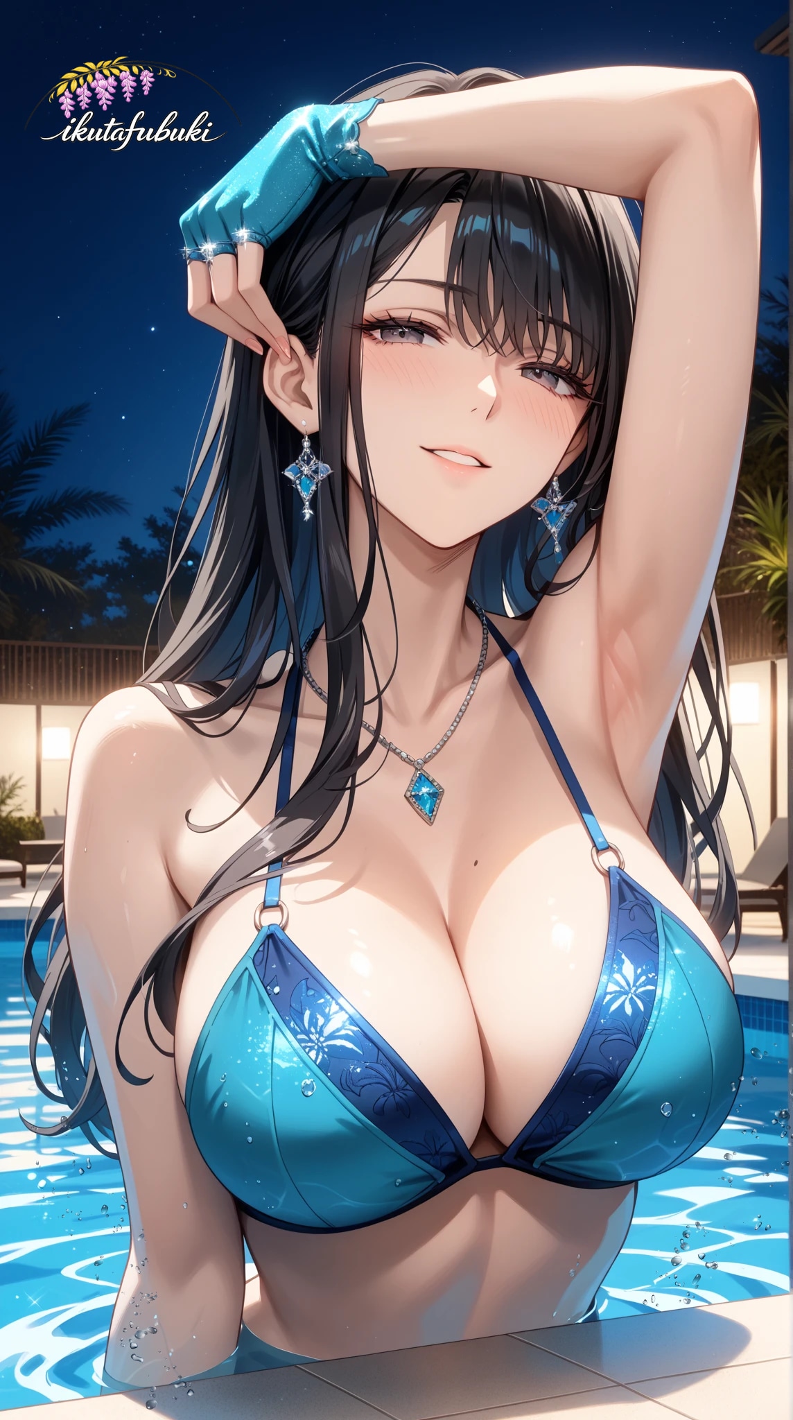 愛華｜ナイトプールの誘惑💕