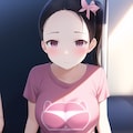 ピンクTシャツはロリの特権 4枚目