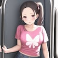 ピンクTシャツはロリの特権 10枚目