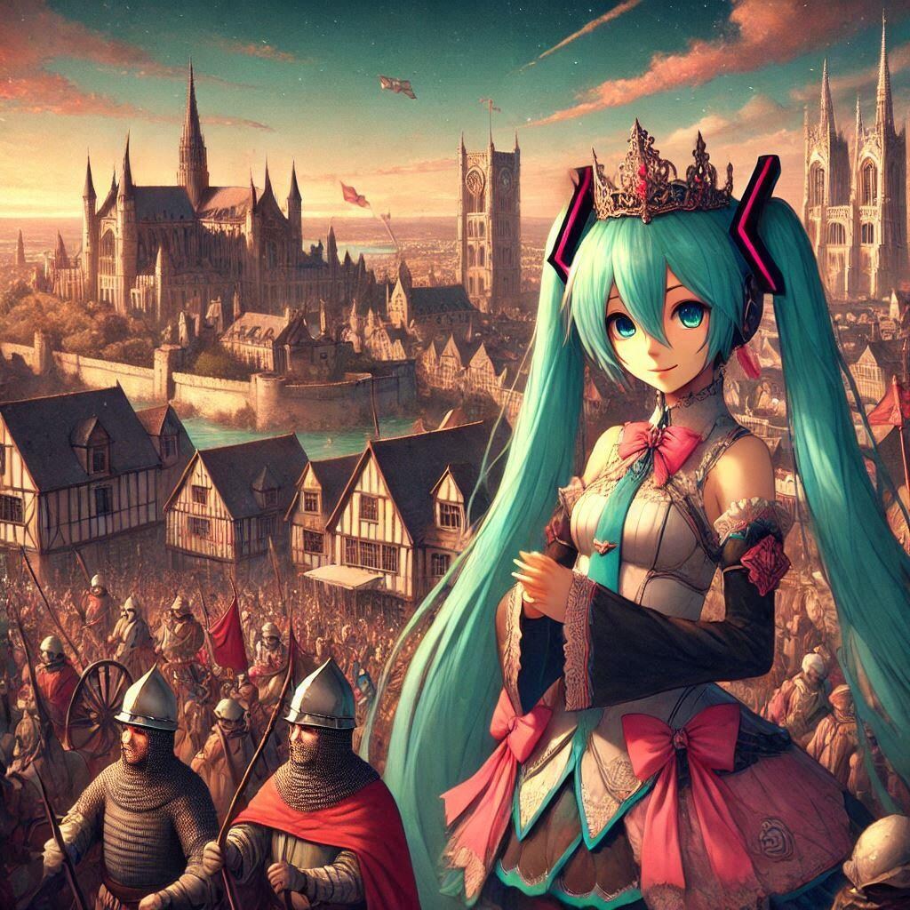 初音ミクと中世ヨーロッパ