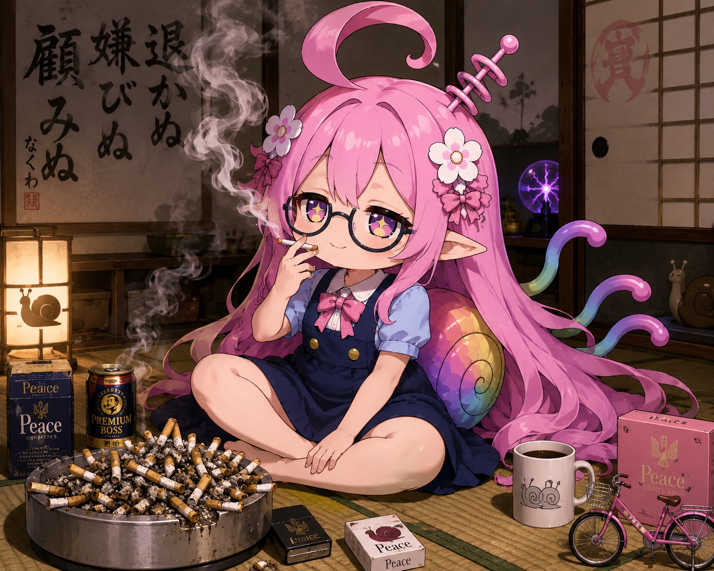ヘビースモーカー | の人気AIイラスト・グラビア