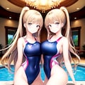 水泳部の双子 5枚目