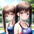 水泳部の双子 6枚目