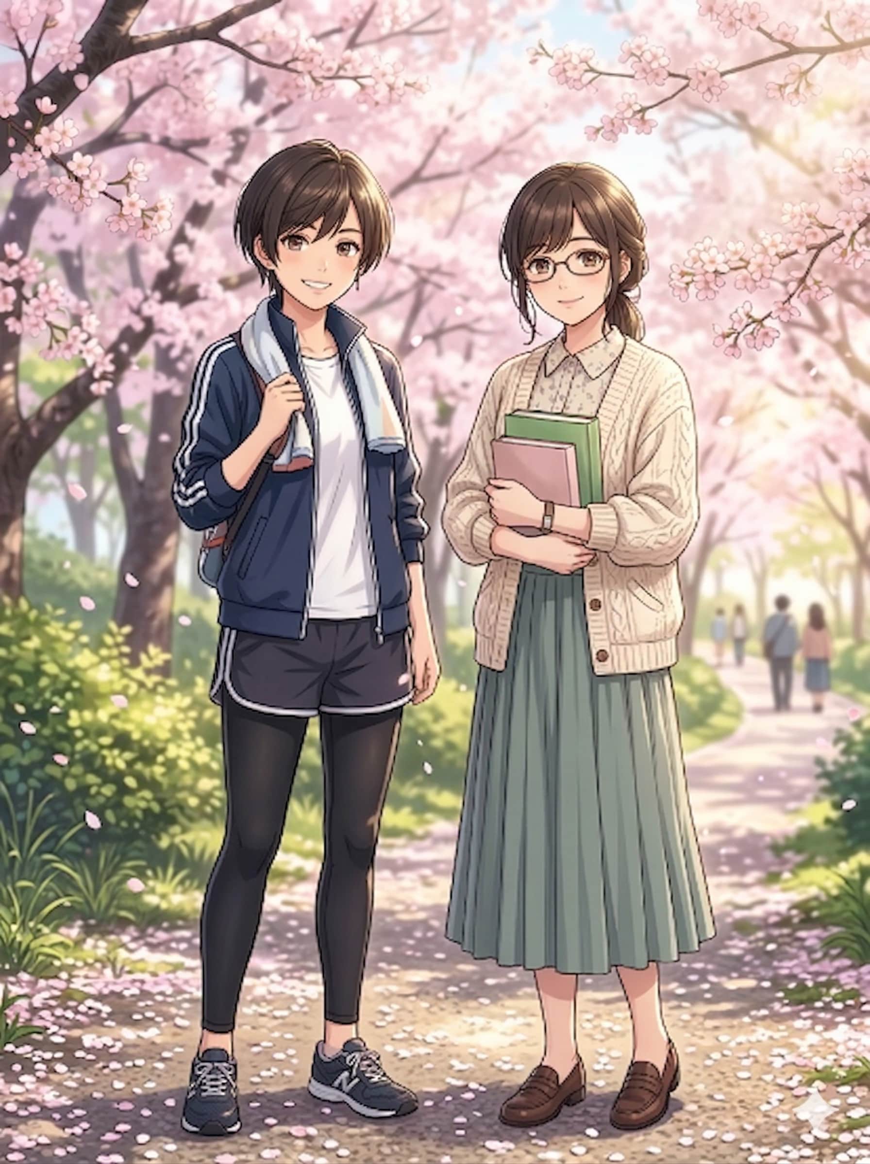 体育会系と文系 | の人気AIイラスト・グラビア