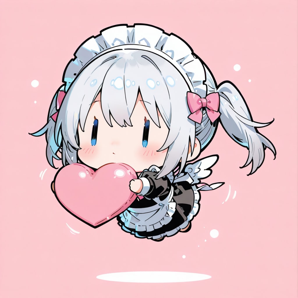 PHOENIX版チビメイドさん | の人気AIイラスト・グラビア