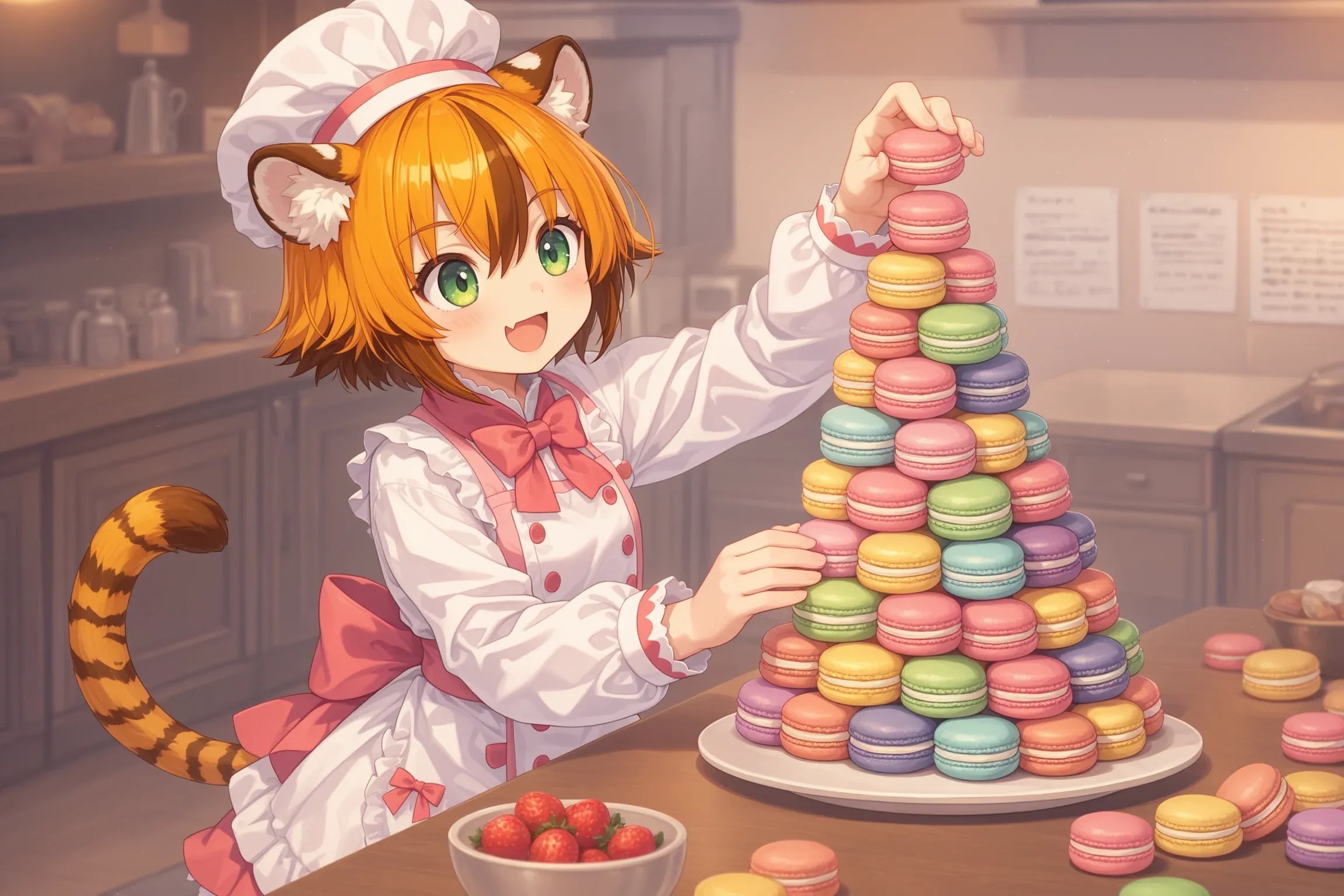 10月9日　マカロンの日 | の人気AIイラスト・グラビア