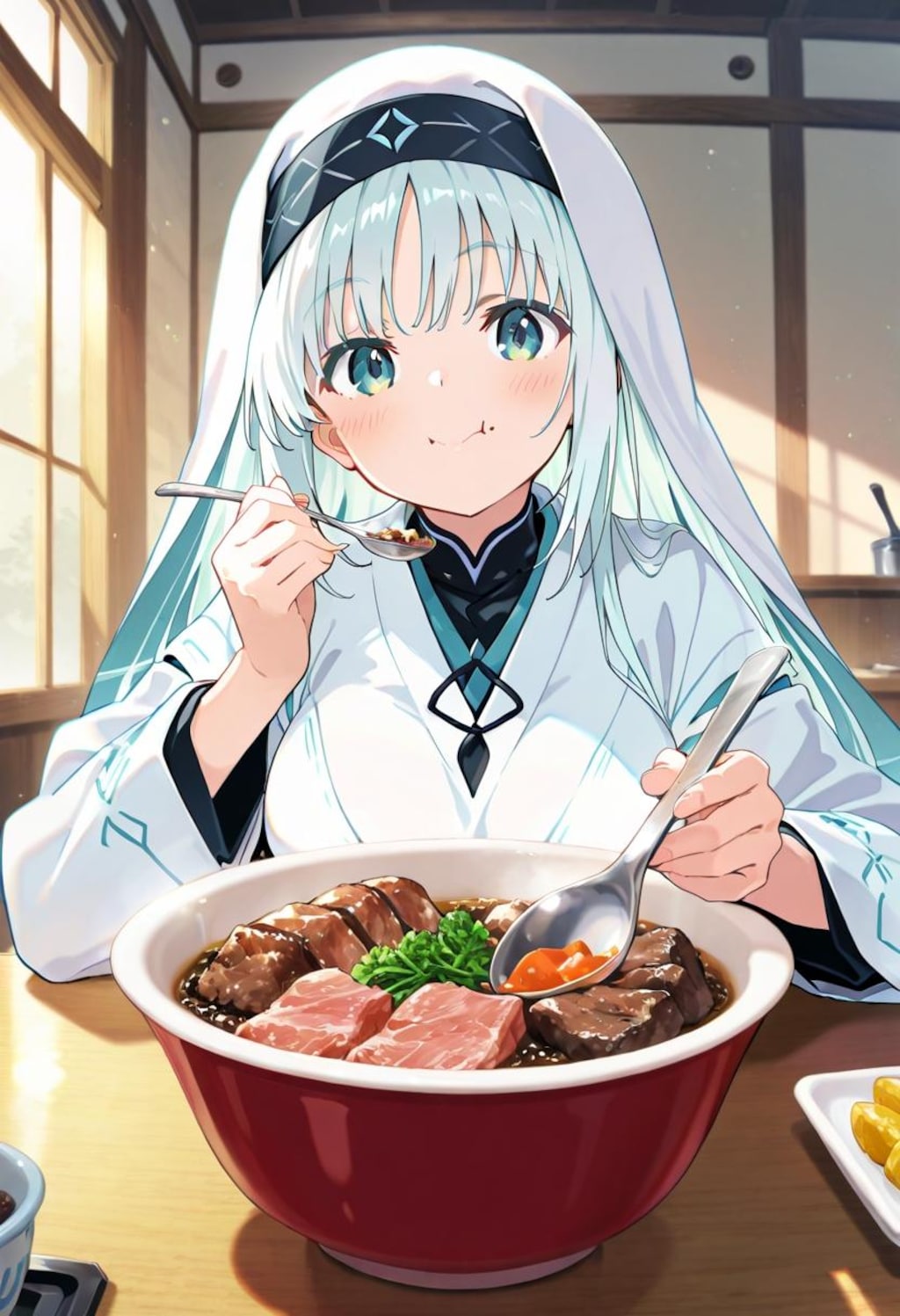 大牛丼特盛、チャレンジ
