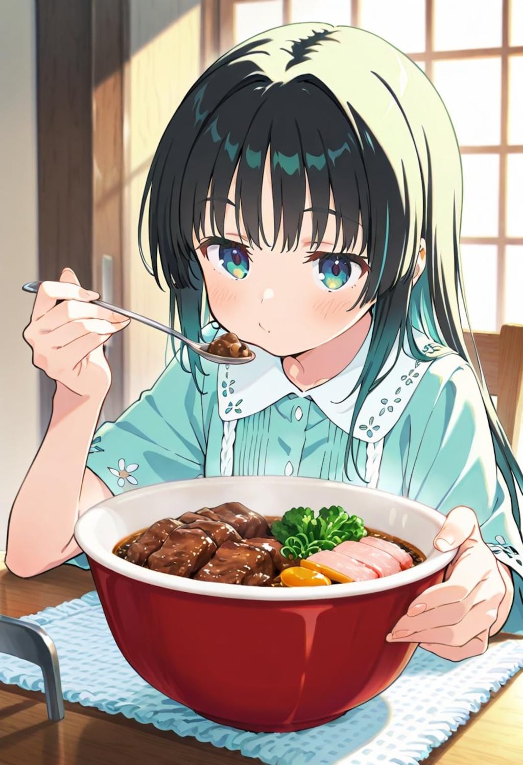 大牛丼特盛、チャレンジ
