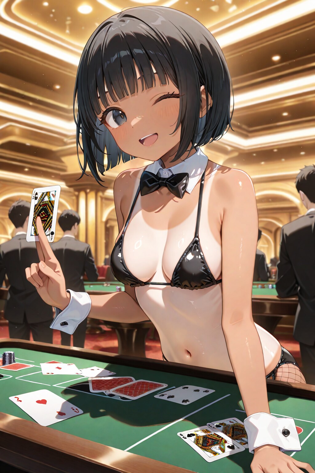 ディーラーの新衣装