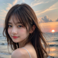 20250519 Sunset and beach 2枚目