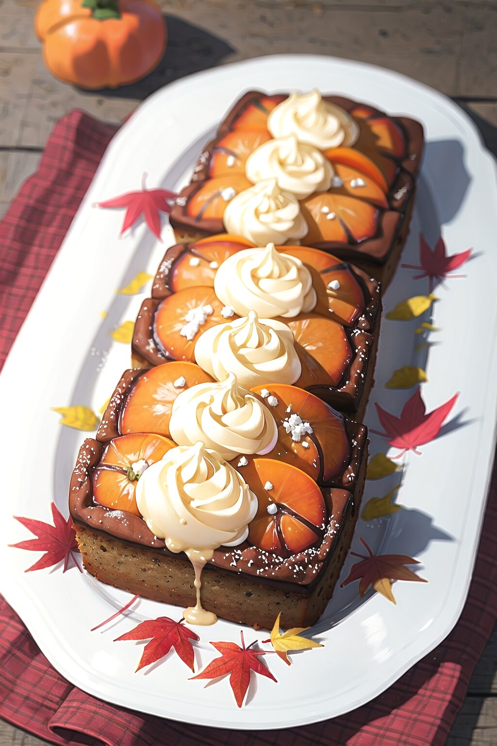 柿ケーキ | の人気AIイラスト・グラビア