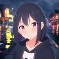 夜の雨に濡れて、君は（デイリー報酬チャレンジ🍞🥐🥖） 3枚目