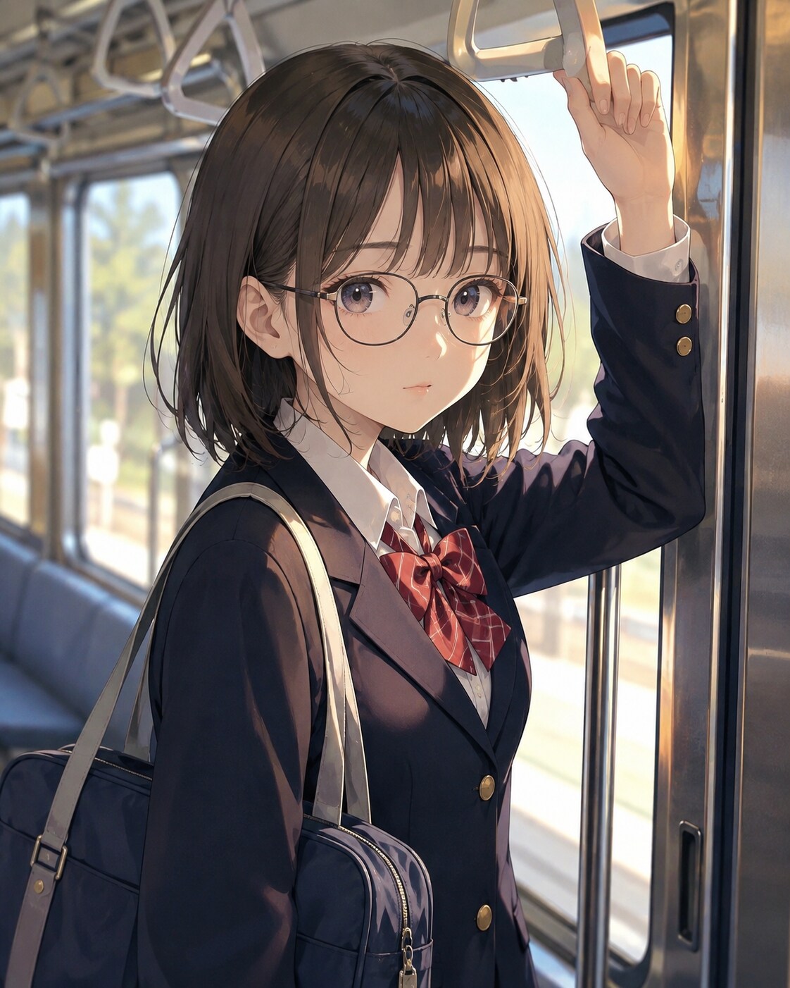 眼鏡っ娘観測所・観測記録No.015 | の人気AIイラスト・グラビア