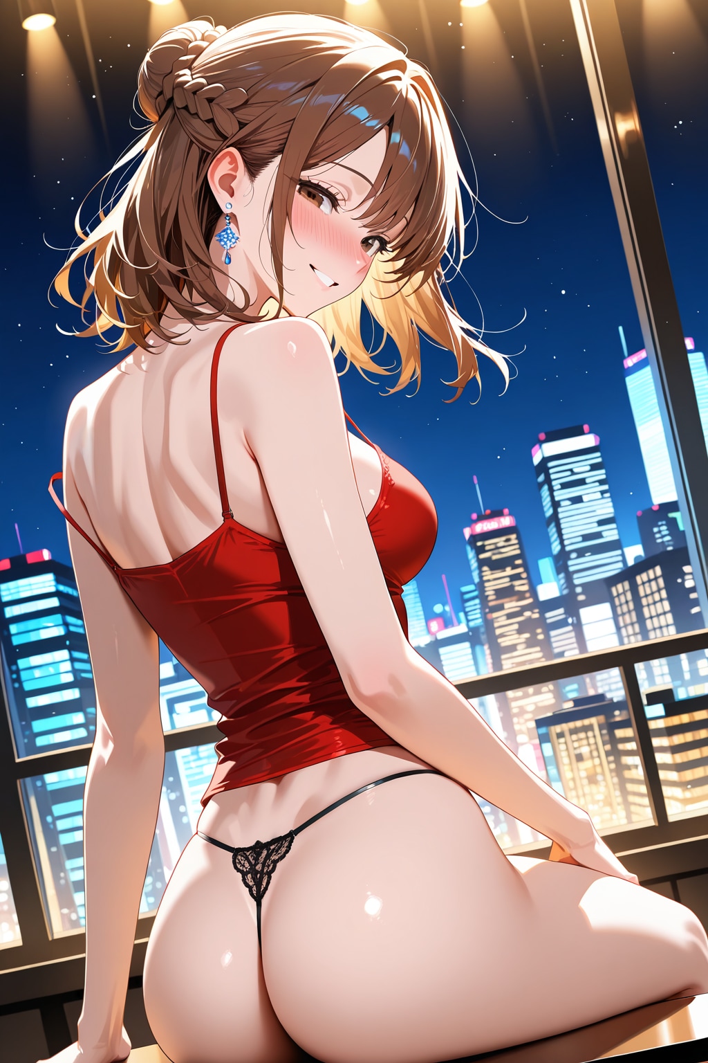 後ろ姿がセクシーなお姉さん♡