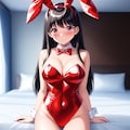 赤バニーガール 8枚目