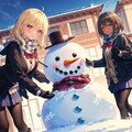 JKと雪だるま 6枚目