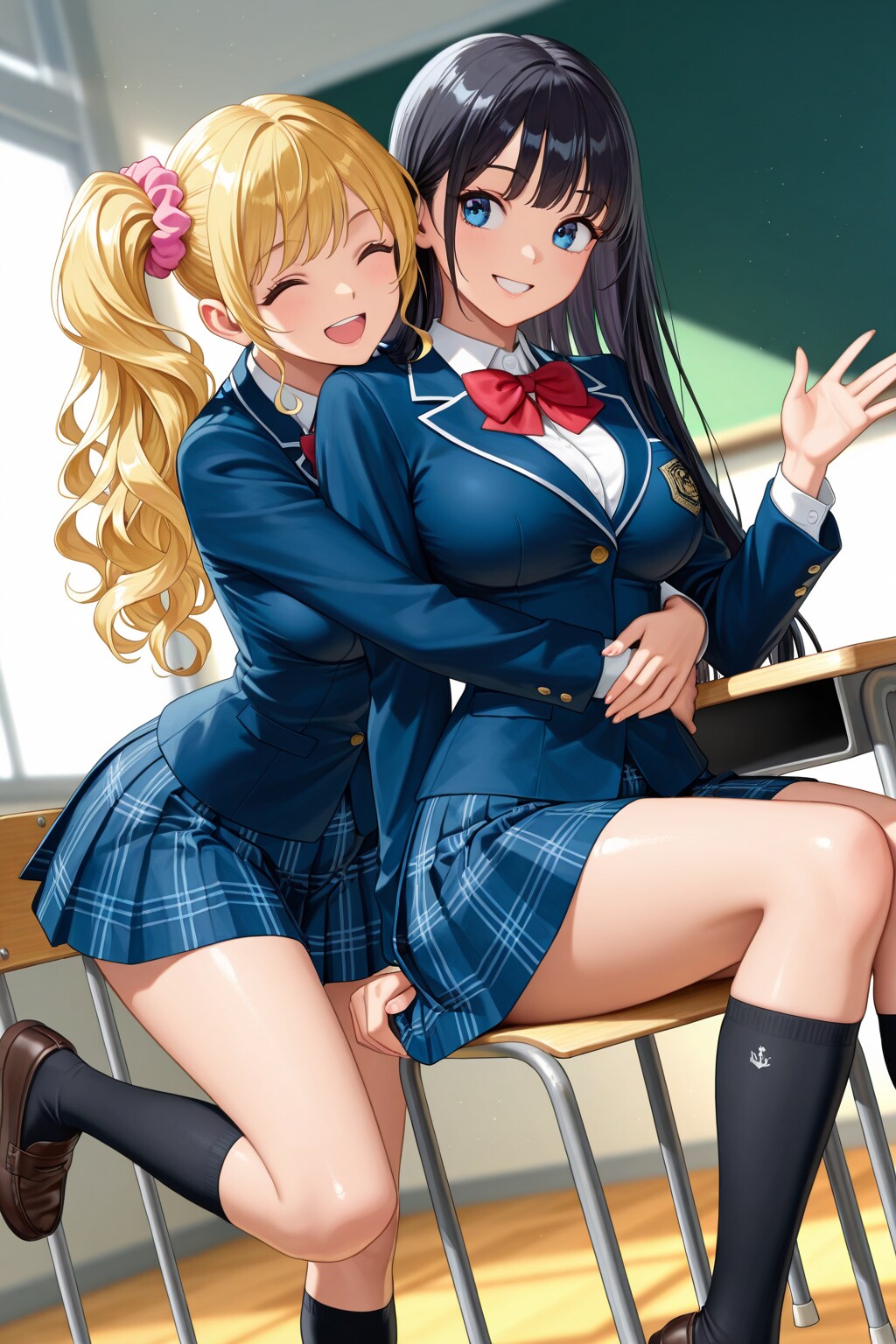 ウチの子2人百合！